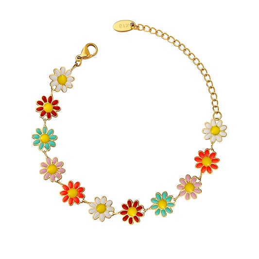 Blumen Armband