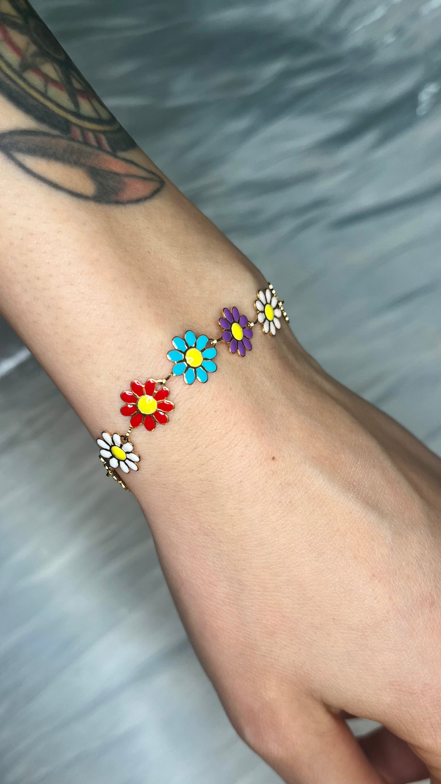 Bracciale fiore