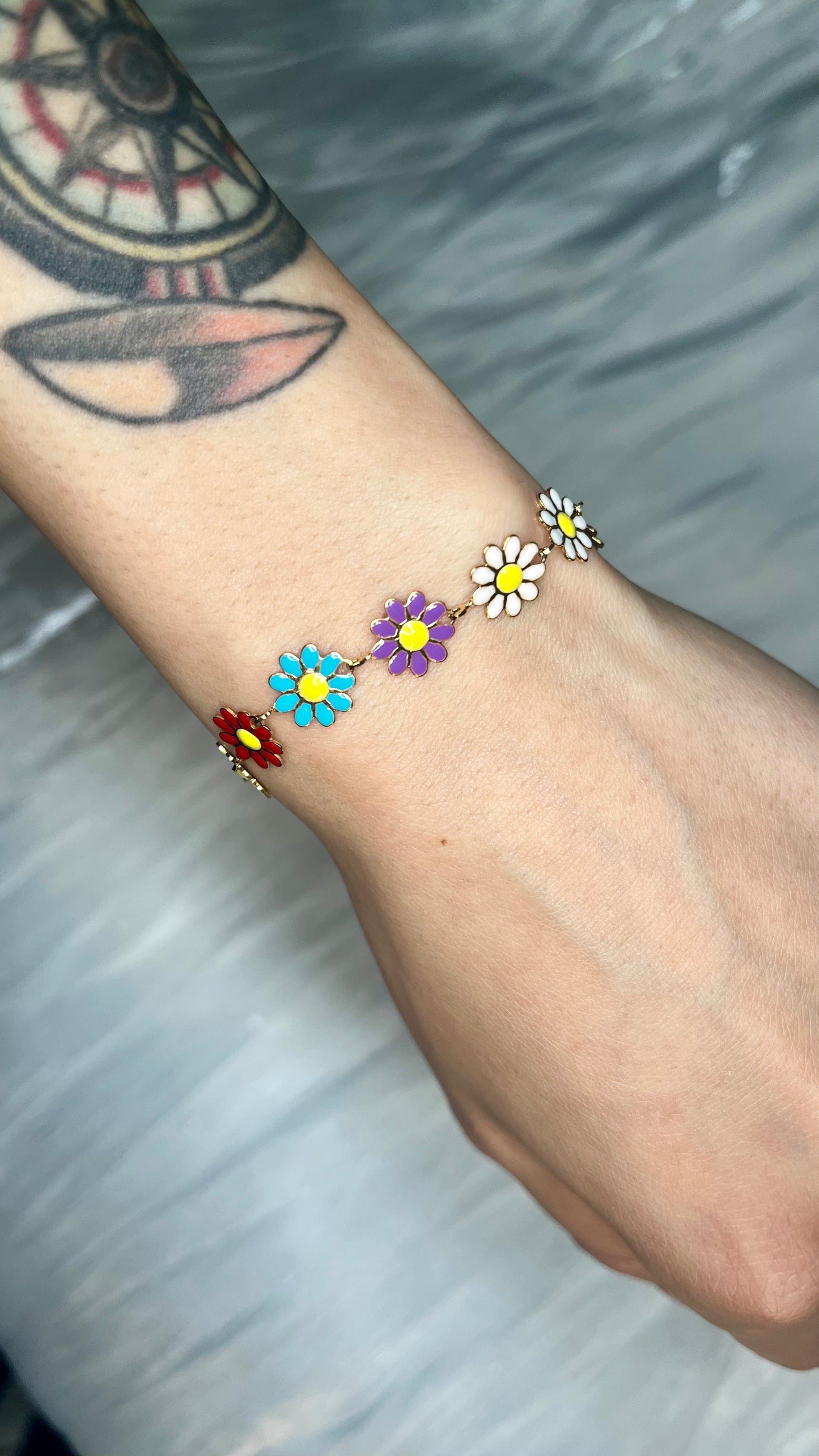 Bracciale fiore